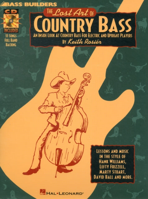Lost Art Of Country Bass Bkcd By Rosier Keith
