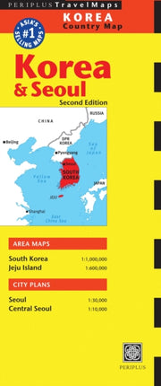 Korea Seoul Map Second Edition By Unknown