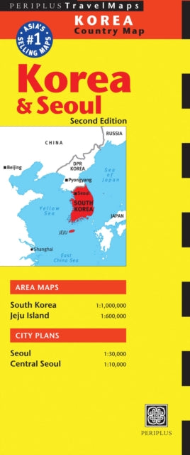 Korea Seoul Map Second Edition By Unknown