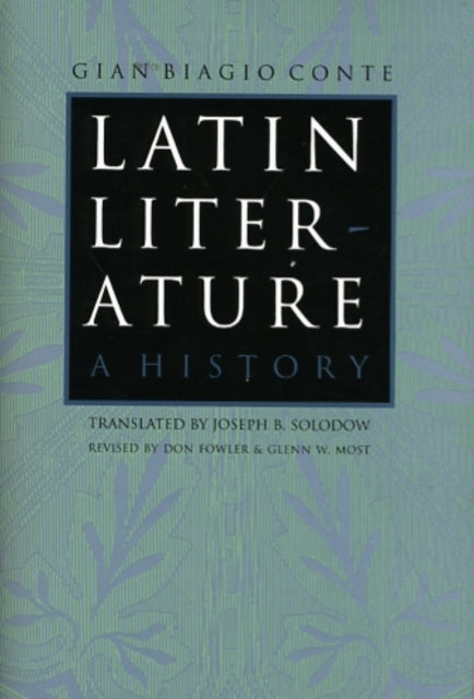 Latin Literature, A History