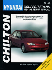 Hyundai Accent Lantra Sonata & S-coupe By Chilton Editorial