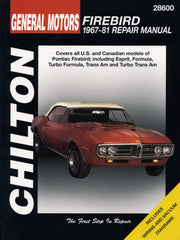 Pontiac Firebird 6781 By Haynes Publishi