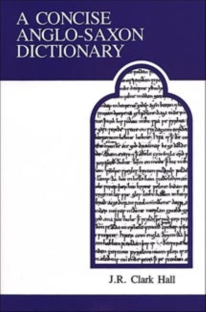 Concise Anglo-saxon Dictionary