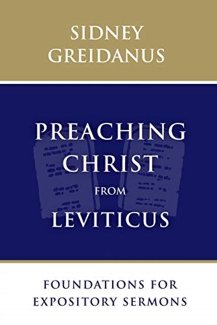 Preaching Christ From Leviticus