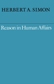 Reason In Human Affairsnew Ed