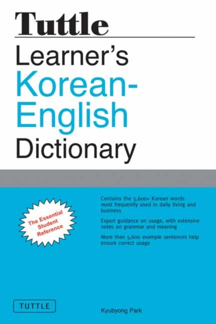 Tuttle Learners Korean English Dictionr