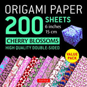 Origami Paper 200 Sheets Cherry Blossoms By Tuttle Publishing