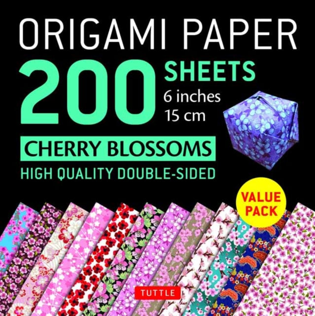 Origami Paper 200 Sheets Cherry Blossoms By Tuttle Publishing