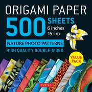 Origami Paper 500 Sheets Nature Photo By Origami Paper 500 Sheets Nature Photo