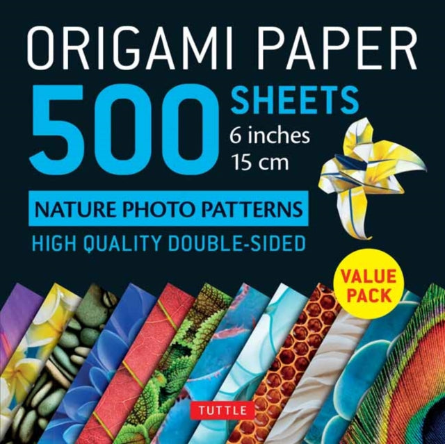 Origami Paper 500 Sheets Nature Photo By Origami Paper 500 Sheets Nature Photo