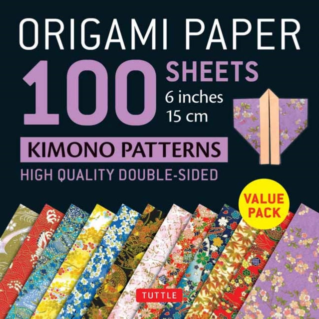 Origami Paper 100 Sheets Kimono Patterns By Tuttle Publishing