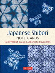 Japanese Shibori 16 Note Cards