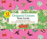 Origami Cranes Note Cards 12 Cards By Tuttle Studio