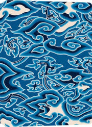 Blue Batik Clouds Hardcover Journal Line