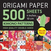 Origami Paper 500 Sheets Kimono Patterns