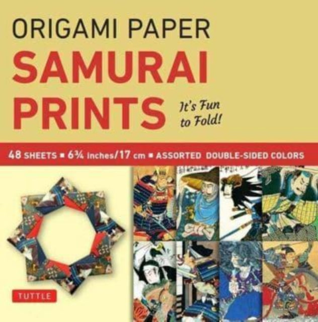 Origami Paper Samurai Prints Small 48 Sh