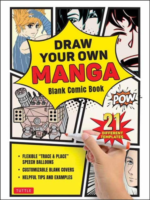 Draw Your Own Manga Blanc Comic Book