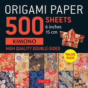 Origami Paper 500 Sheets Kimono Flowers