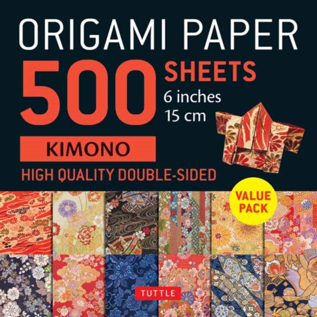 Origami Paper 500 Sheets Kimono Flowers
