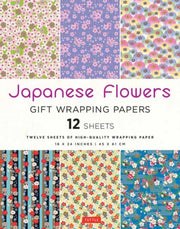 Japanese Flowers Gift Wrapping Papers 12