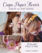 Crepe Paper Flower Jewelry And Hair Des