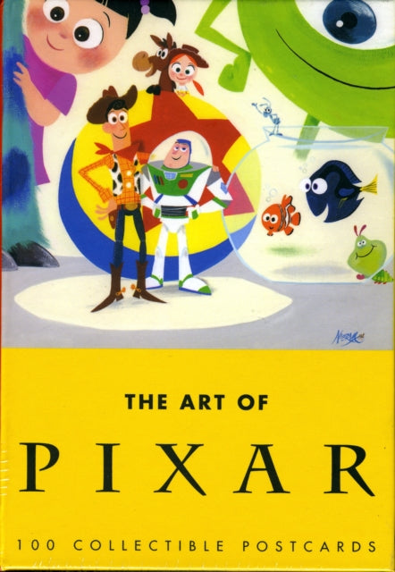 Art Of Pixar Animation Postcard Box