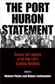 Port Huron Statement By Flacks Richard