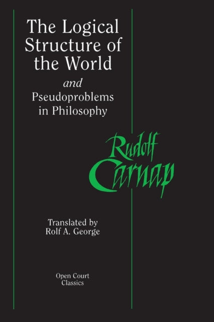 The Logical Structure Of The World And P