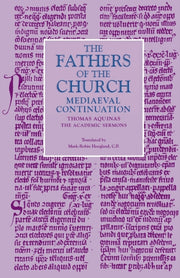 Academic Sermons By Thomas Aquinas (auth