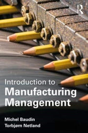 Introduction To Manufacturing Manag