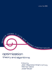 Optimization: Theory And Algorithms