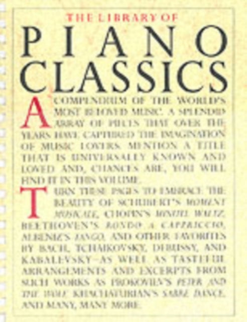 Library Of Piano Classics