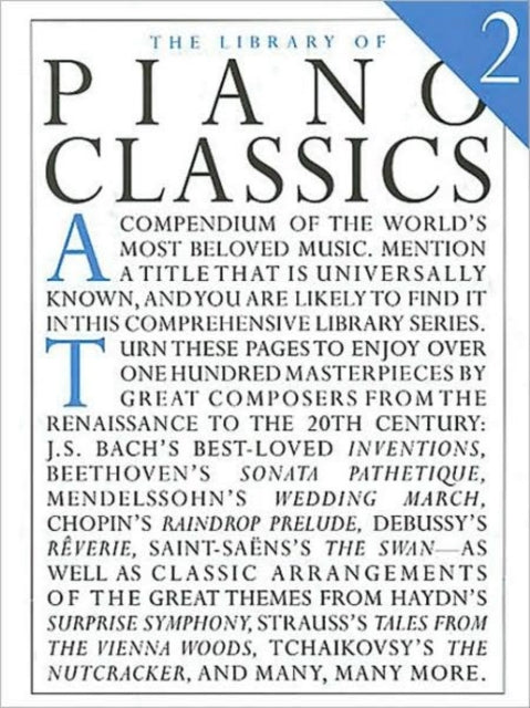 Library Of Piano Classics 2