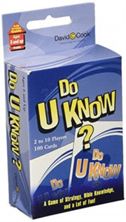 Do U Know Game