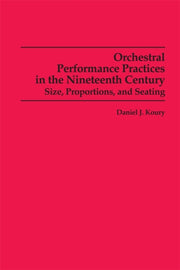 Orchestral Performance Practices In The