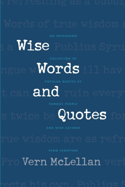 Wise Words & Quotes Pb