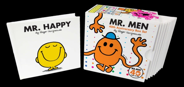 Mr Men 40th Anniversary Set By Hargreaves, Roger