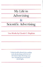 My Life In Advertising/scientific Advert By Hopkins, Claude C