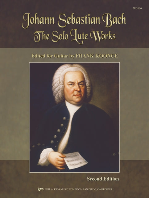 Bach Solo Lute Works Guitar By Koonce,frank
