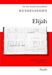 Elijah Vocal Score By Unknown