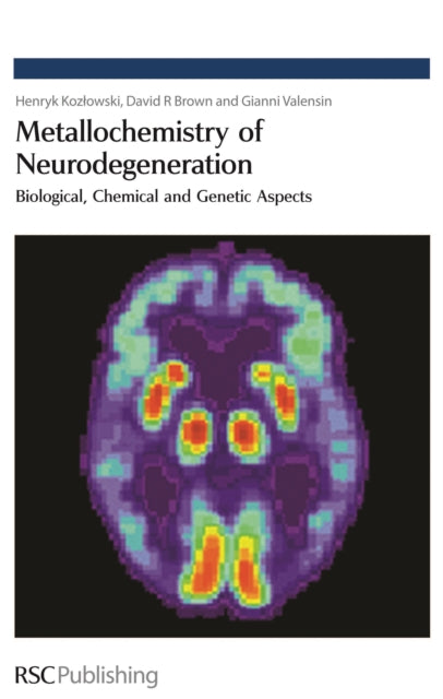 Metallochemistry Of Neurodegeneration