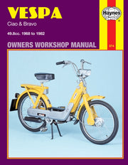 Vespa Ciao Bravo 49.8cc 1968 To 1982 M By Haynes Publishi