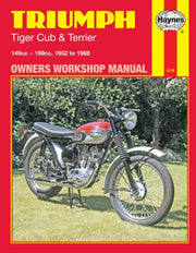 Triumph Tiger Cub And Terrier Owner's Wo