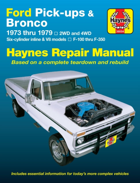 Ford Pickups Bronco 7379 Also 0 By Haynes J H