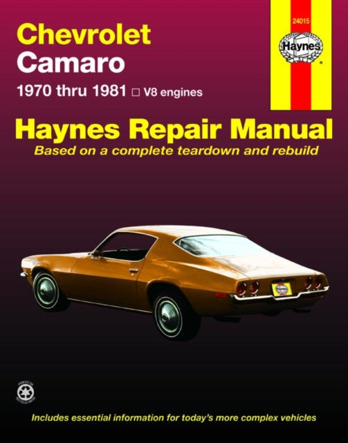 Chevrolet Camaro 7081 Also 0554