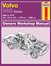 Volvo 142, 144 & 145 Owner Workshop Manu By Haynes, John Harold
