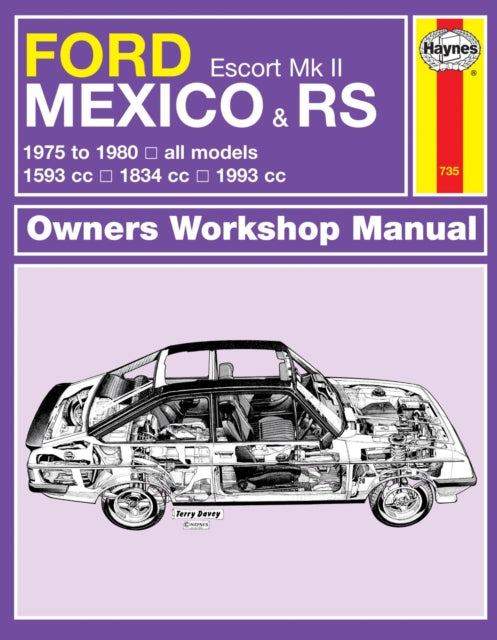 Ford Escort & Mexico Rs Mk 2 Owner's Wor