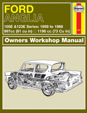 Ford Anglia 59 - 68 Up To G By Haynes Publishi