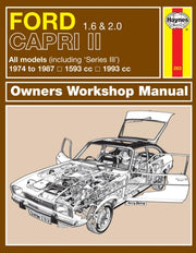 Ford Capri Ii Iii 1.6 2.0 74 To 87 To E