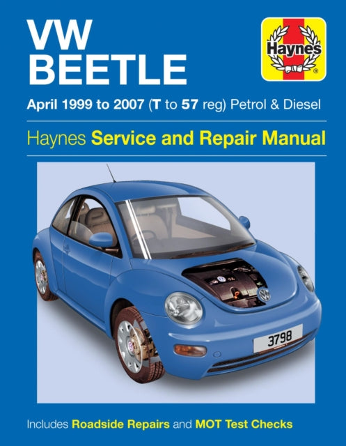 Vw Beetle Petrol & Diesel Apr 99-07 Reg